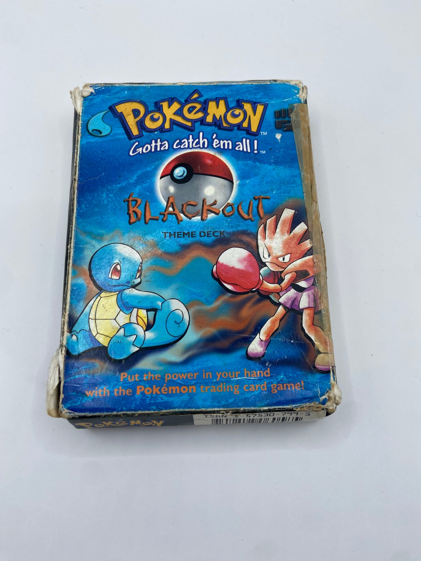 Pokemon Black Out Theme Deck & Manual ( NO CARDS )