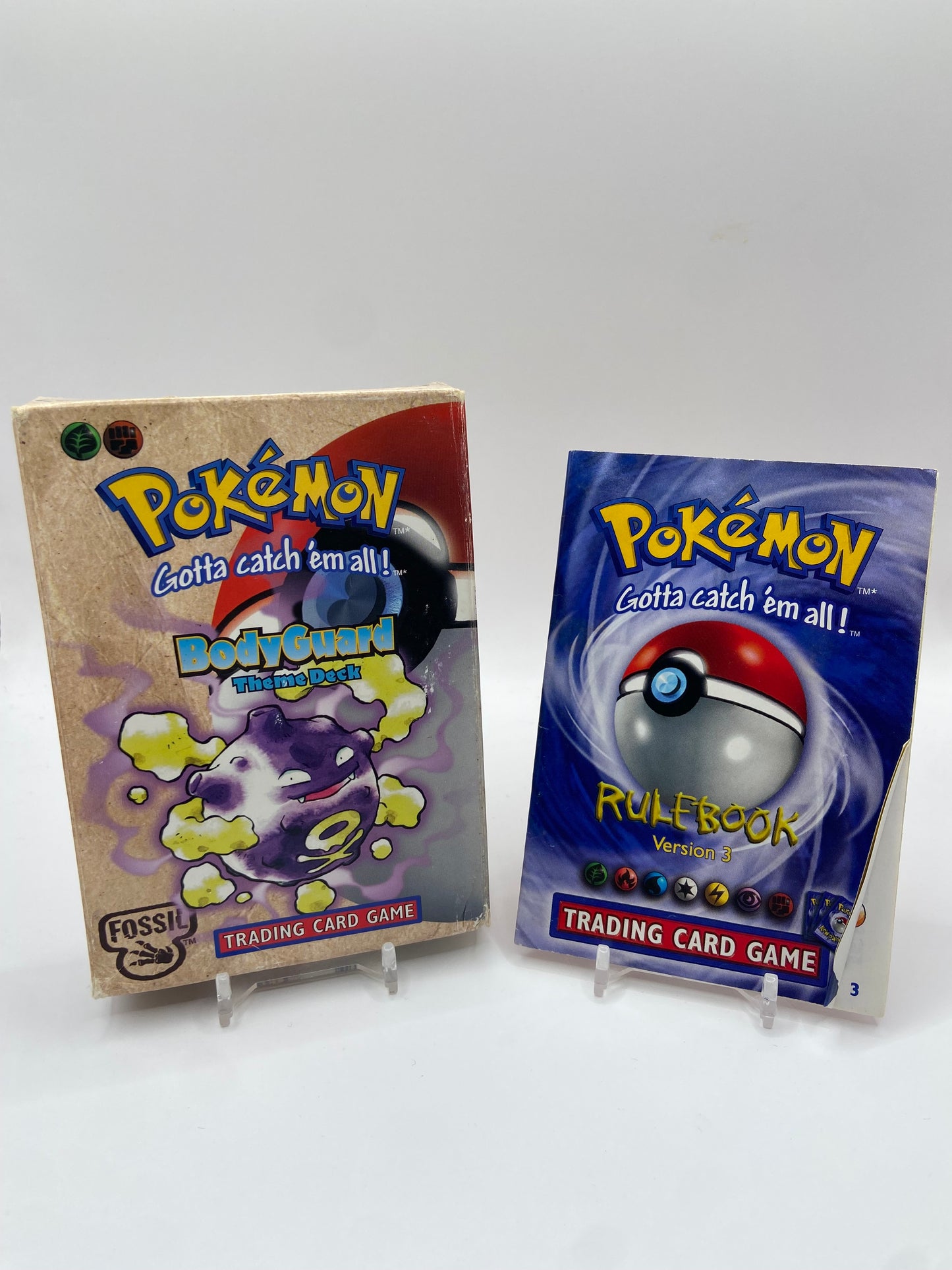 Pokemon BodyGuard Theme Deck & Manual (NO CARDS)