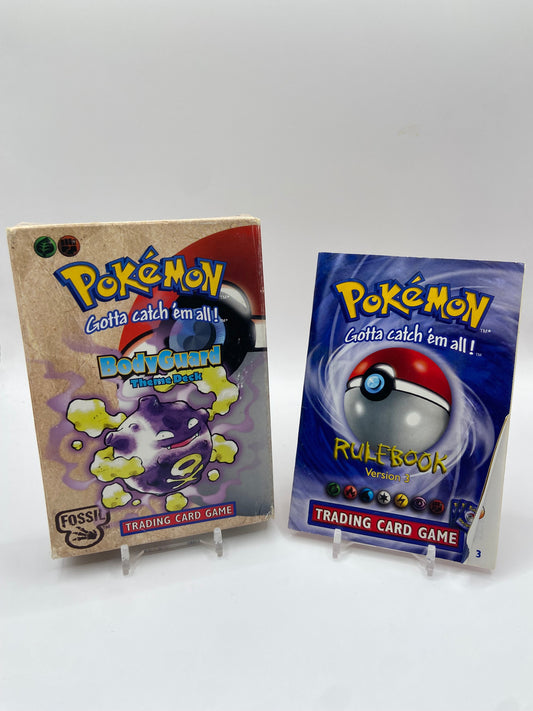 Pokemon BodyGuard Theme Deck & Manual (NO CARDS)