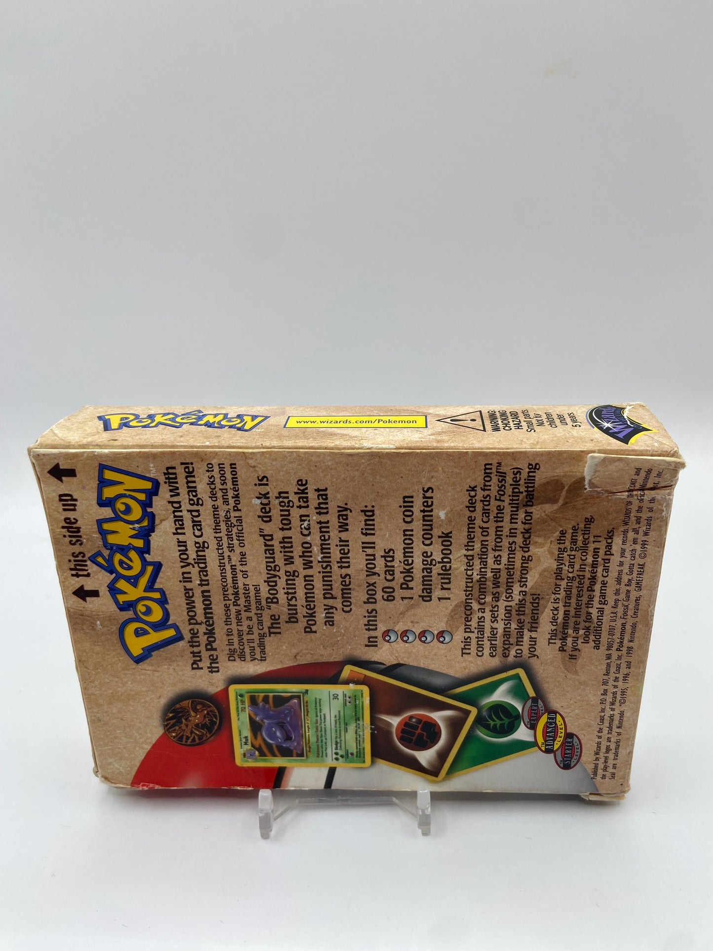 Pokemon BodyGuard Theme Deck & Manual (NO CARDS)