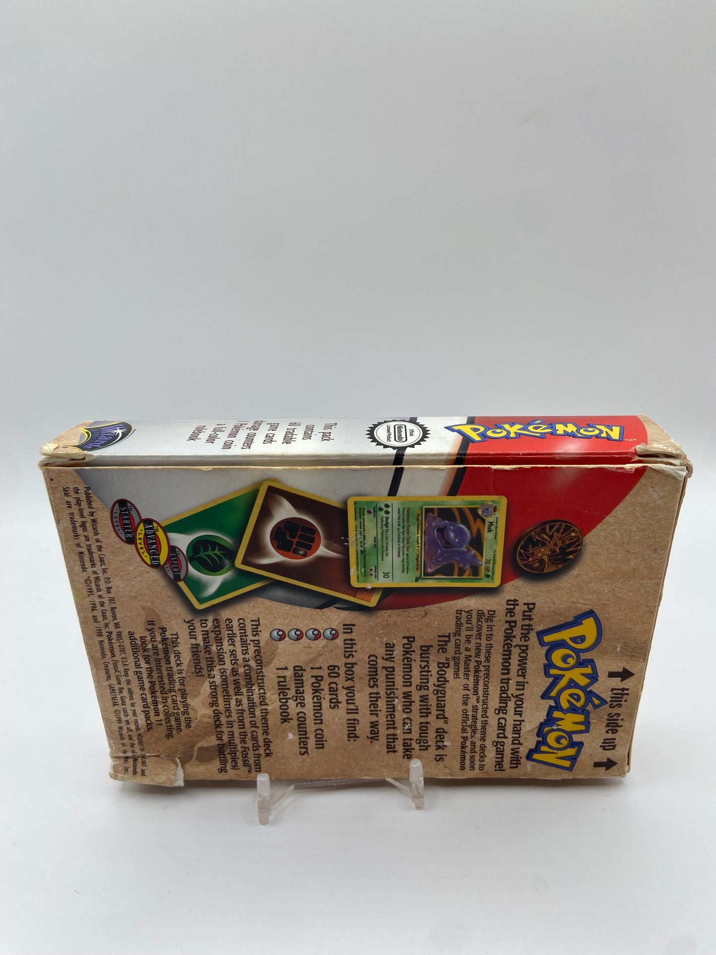 Pokemon BodyGuard Theme Deck & Manual (NO CARDS)
