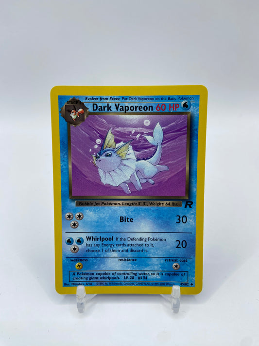 Dark Vaporeon Rocket Set 45/82