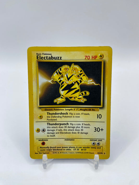 Electabuzz Rare Base Set 20/102