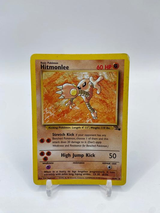 Hitmonlee Rare Fossil Set 22/62