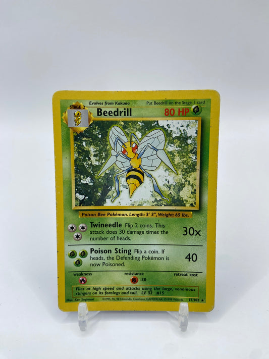 Beedrill Rare Base Set 17/102