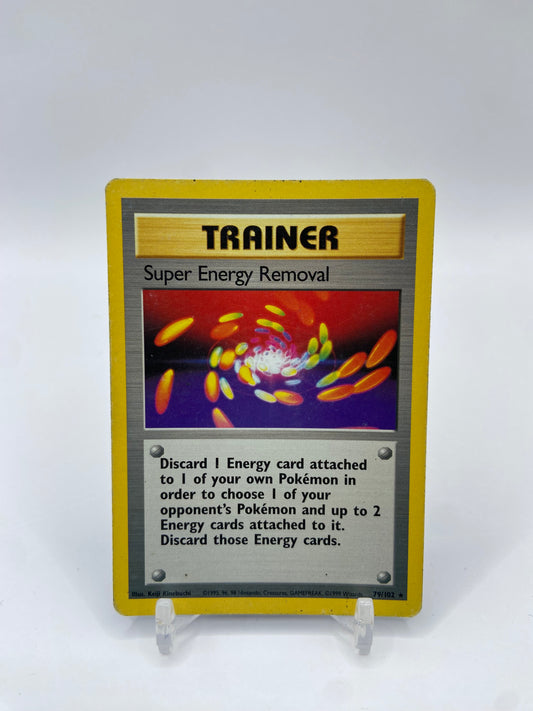 Super Energy Removal Rare Base Set 79/102