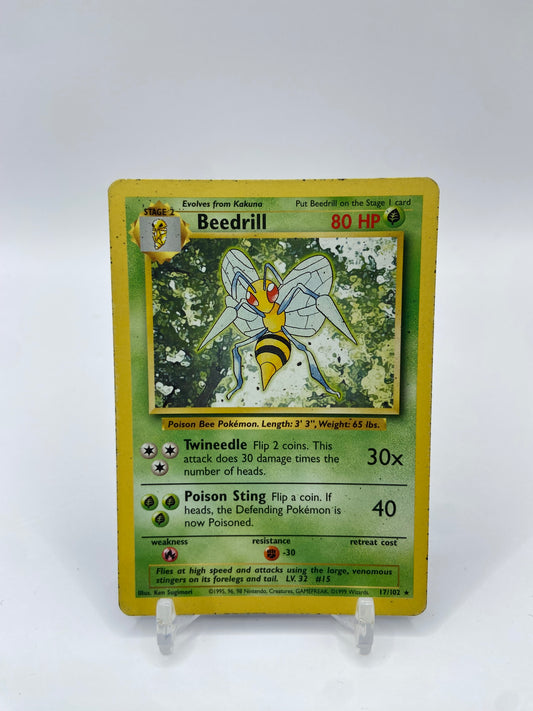 Beedrill Rare Base Set 17/102