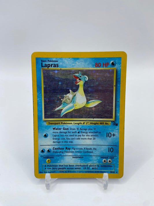 Lapras Holo Fossil Set 10/62