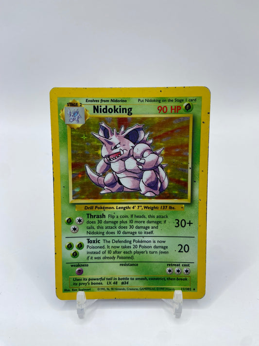 Nidoking Holo Base Set 11/102