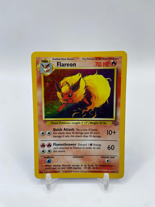 Flareon Holo Jungle Set 3/64