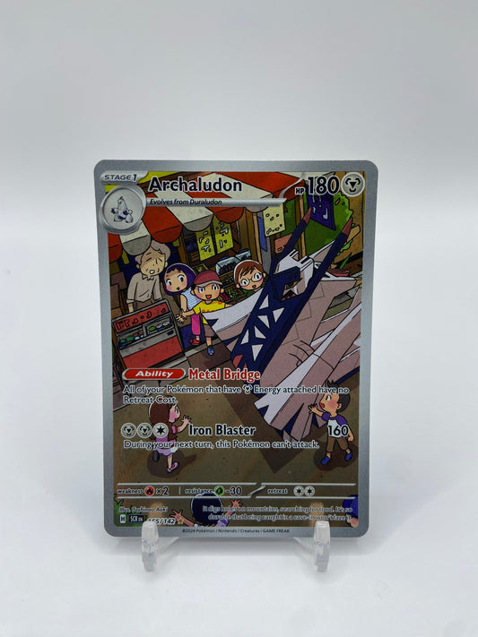 Archaludon Art Rare Full Art Stellar Crown 155/142