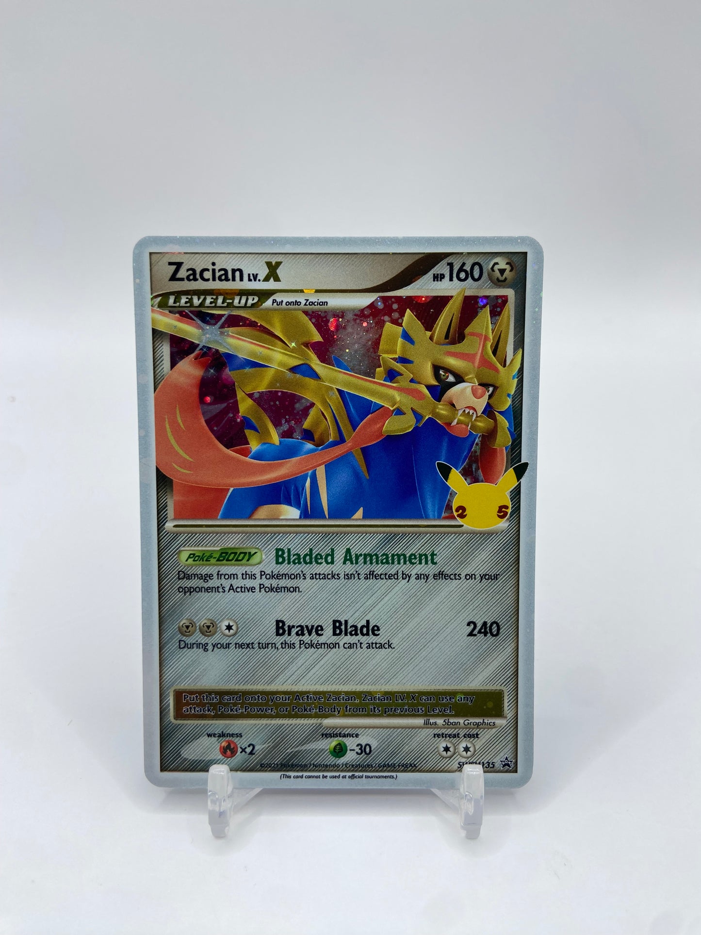 Zacian Lv.x Promo SWSH135