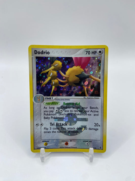 Dodrio Reverse Holo Rare Fire Red Leaf Green 31/112