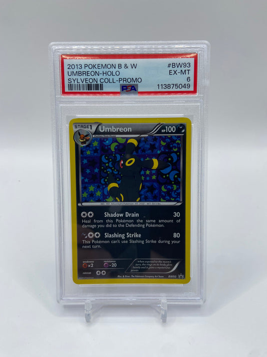 Umbreon Holo Promo BW93 PSA 6