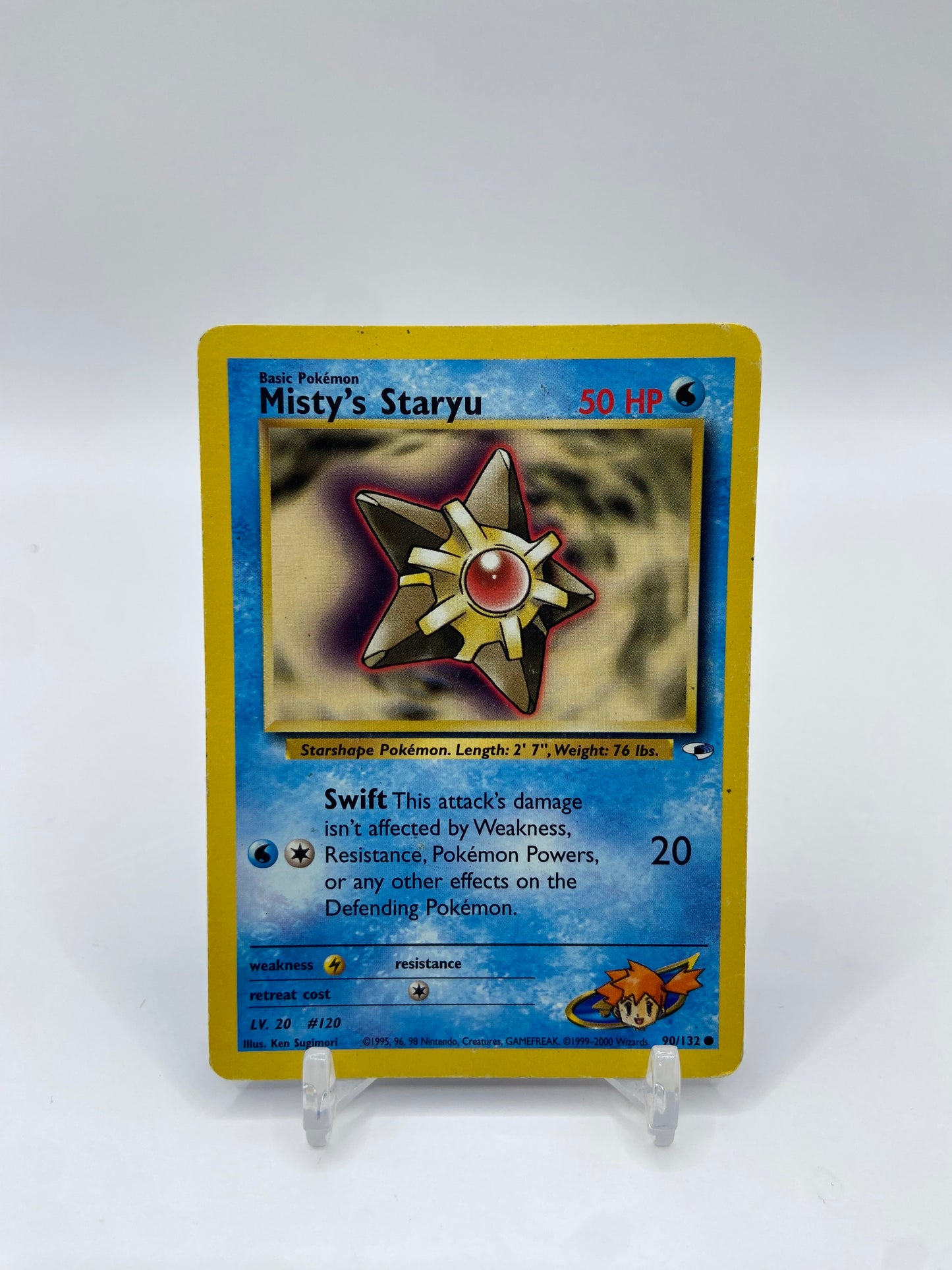 Misty's Staryu Gym Heroes 90/132