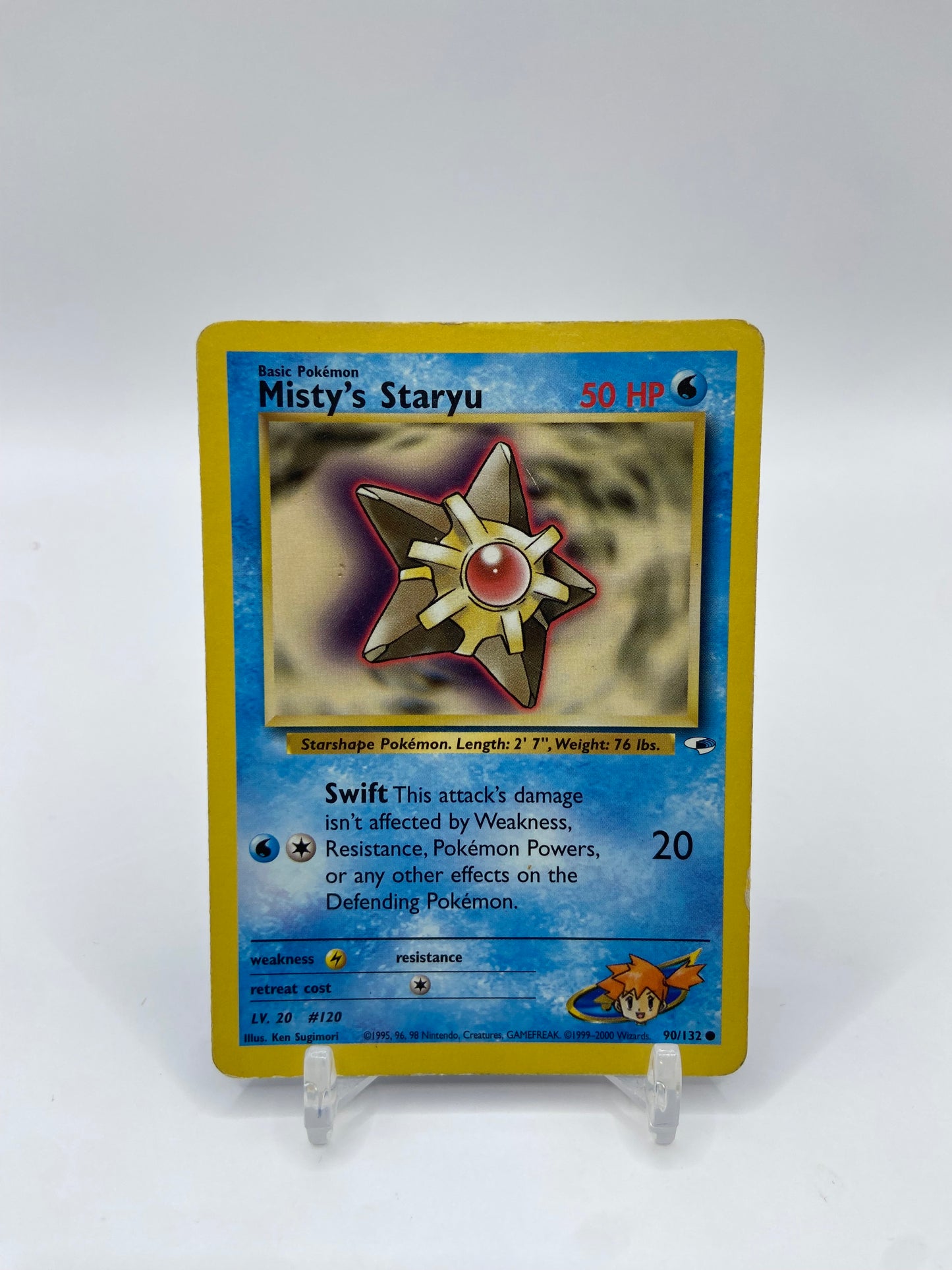 Misty's Staryu Gym Heroes 90/132