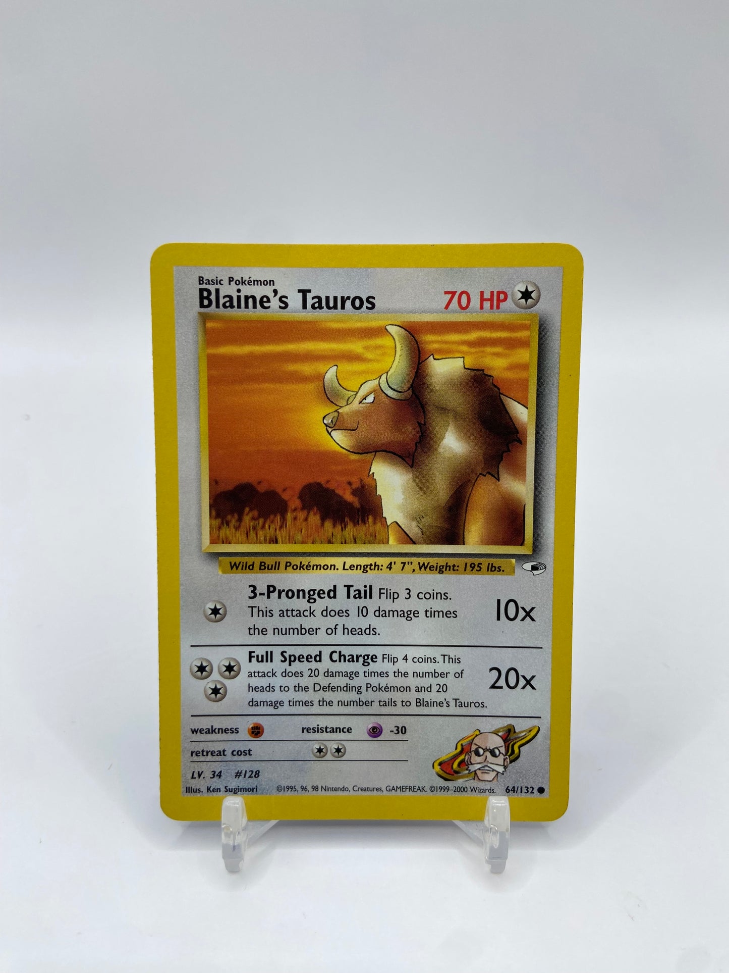 Blaines Tauros Gym Heroes 64/132