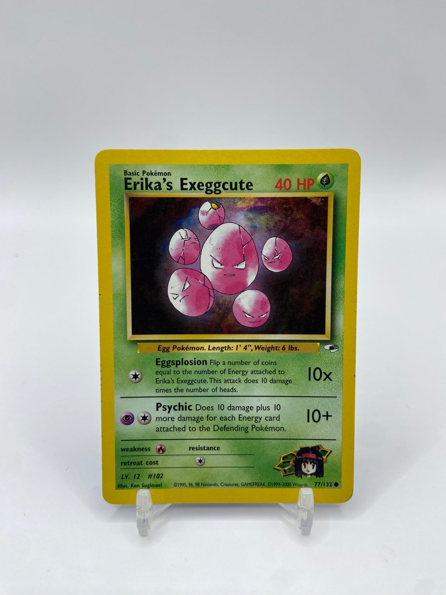 Erika's Exeggcute Gym Heroes 77/132