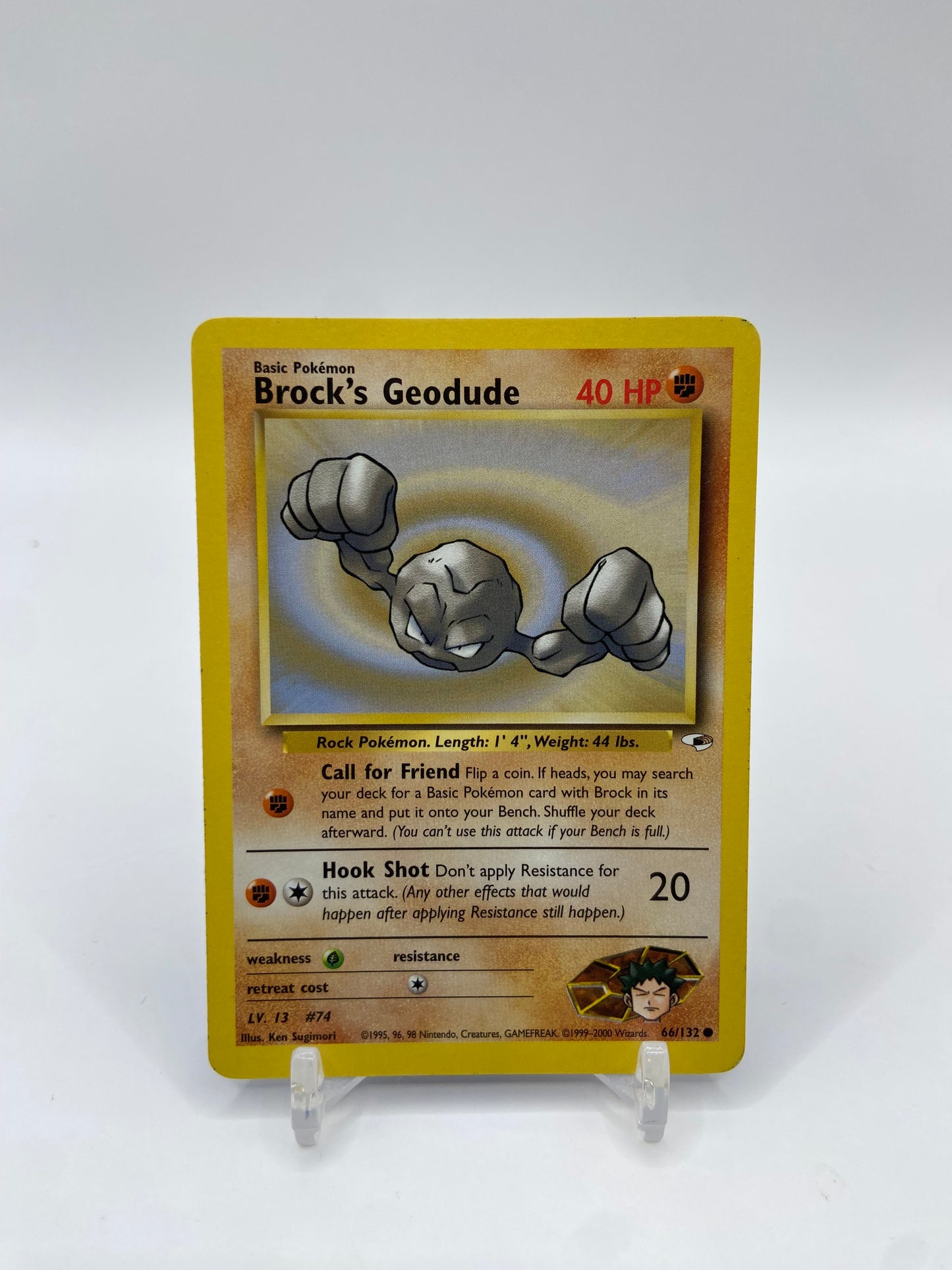 Brock's Geodude Gym Heroes 66/132