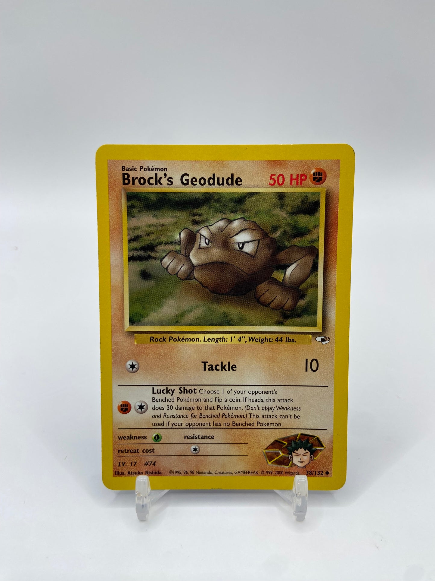 Brock's Geodude Gym Heroes 38/132