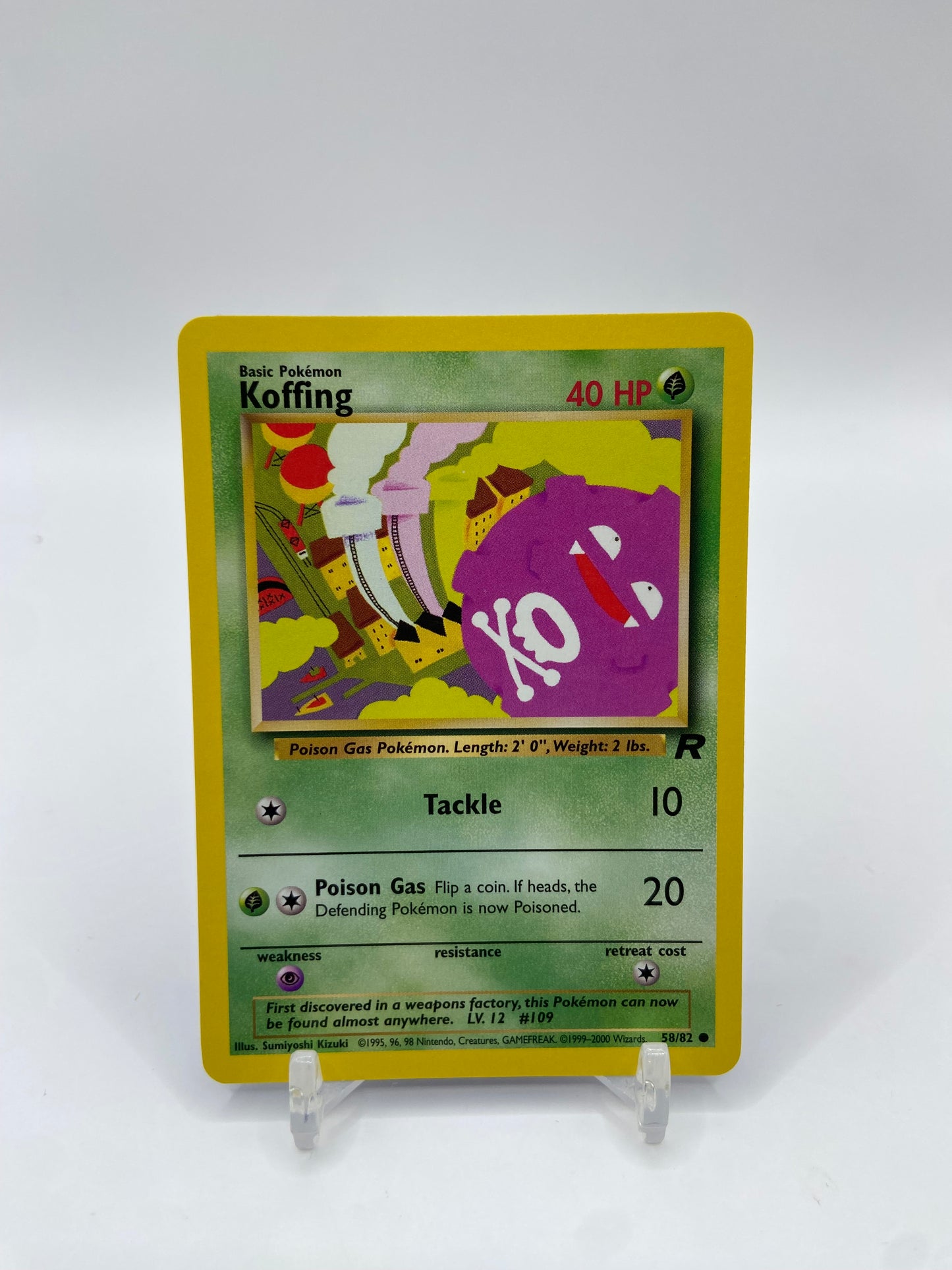 Koffing Team Rocket Set 58/82