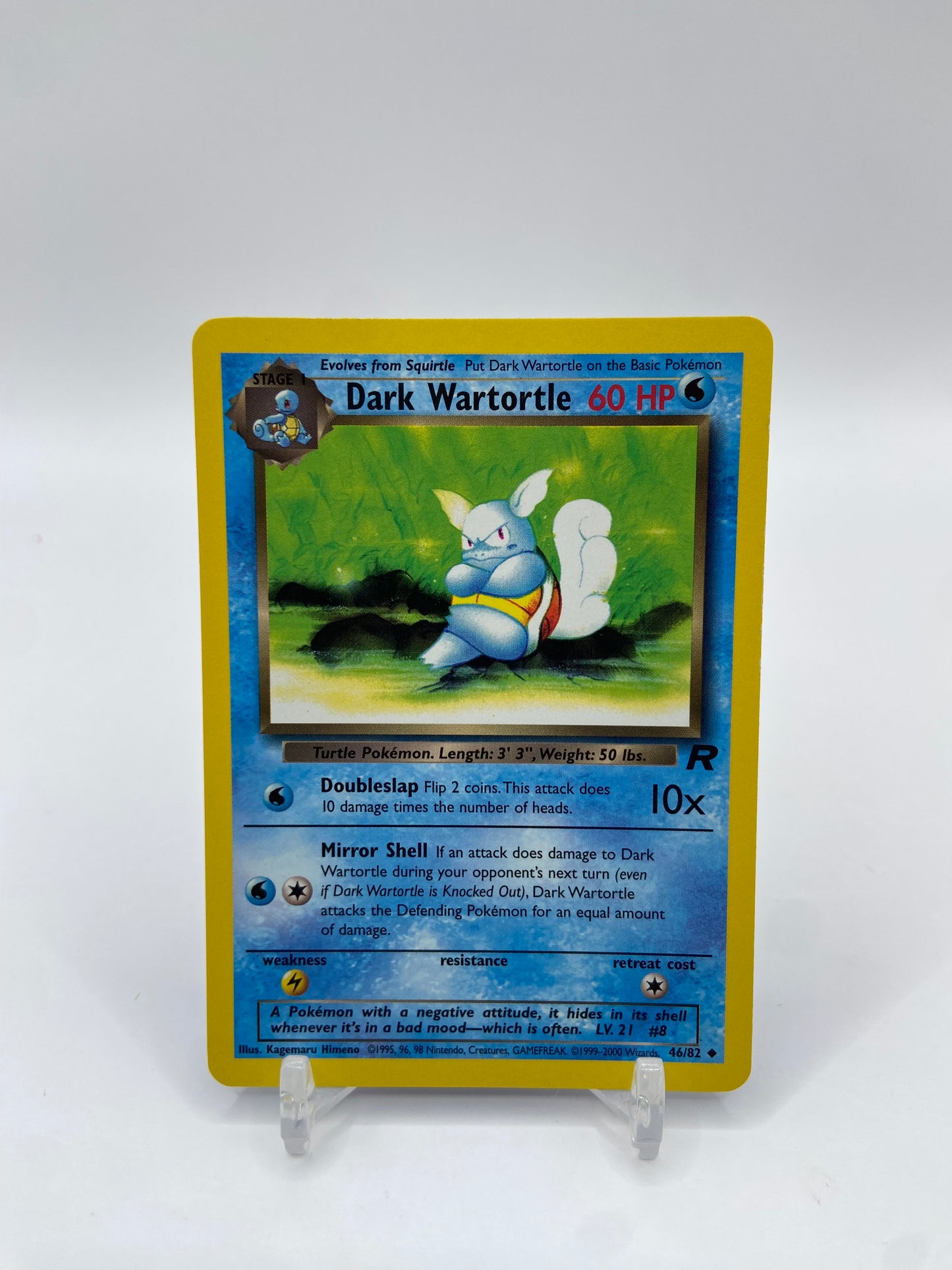 Dark Wartortle Team Rocket Set 46/82