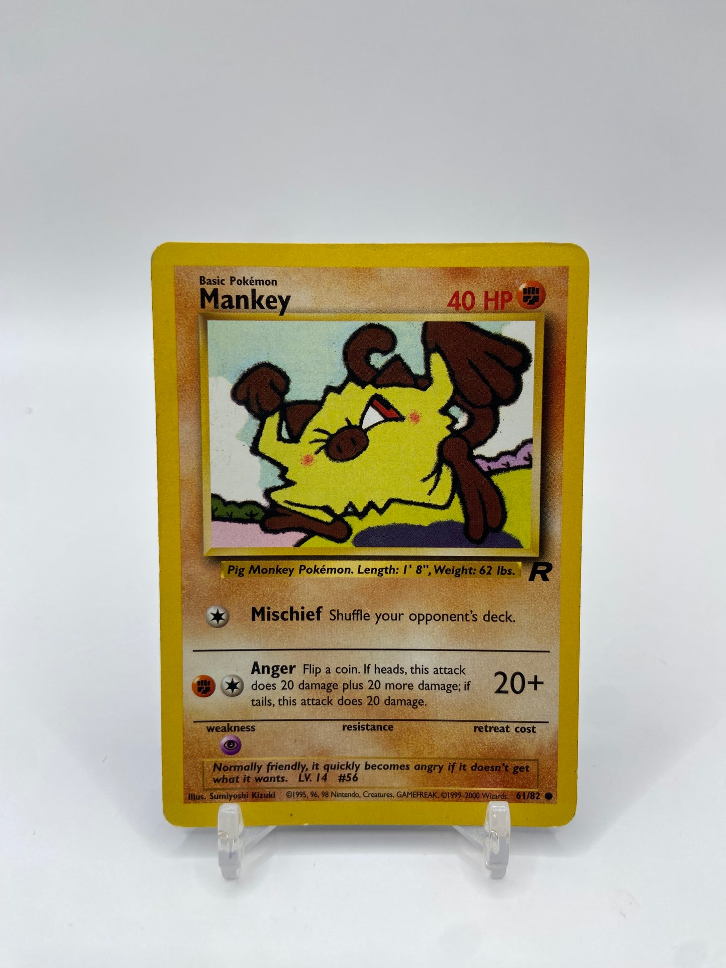 Mankey Team Rocket Set 61/82