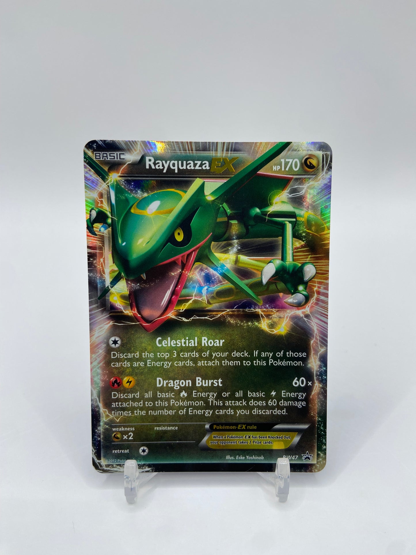 Rayquuaza Ex Promo BW47