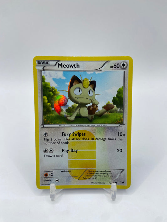Meowth Secret Rare Noble Victors 102/101