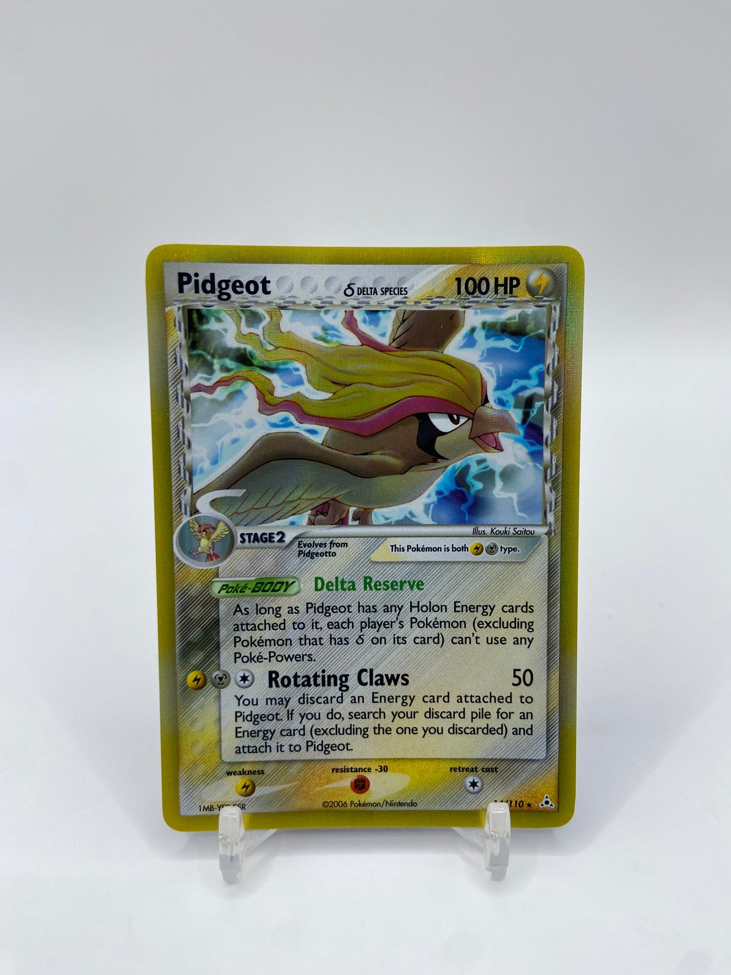 Pidgeot Holo Holon Phantoms 14/110