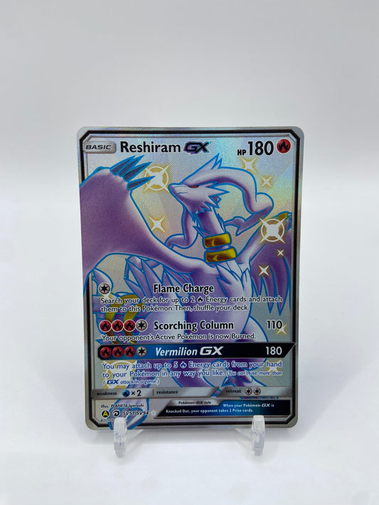 Reshiram GX Shiny Full Art Hidden Fates SV51/SV94