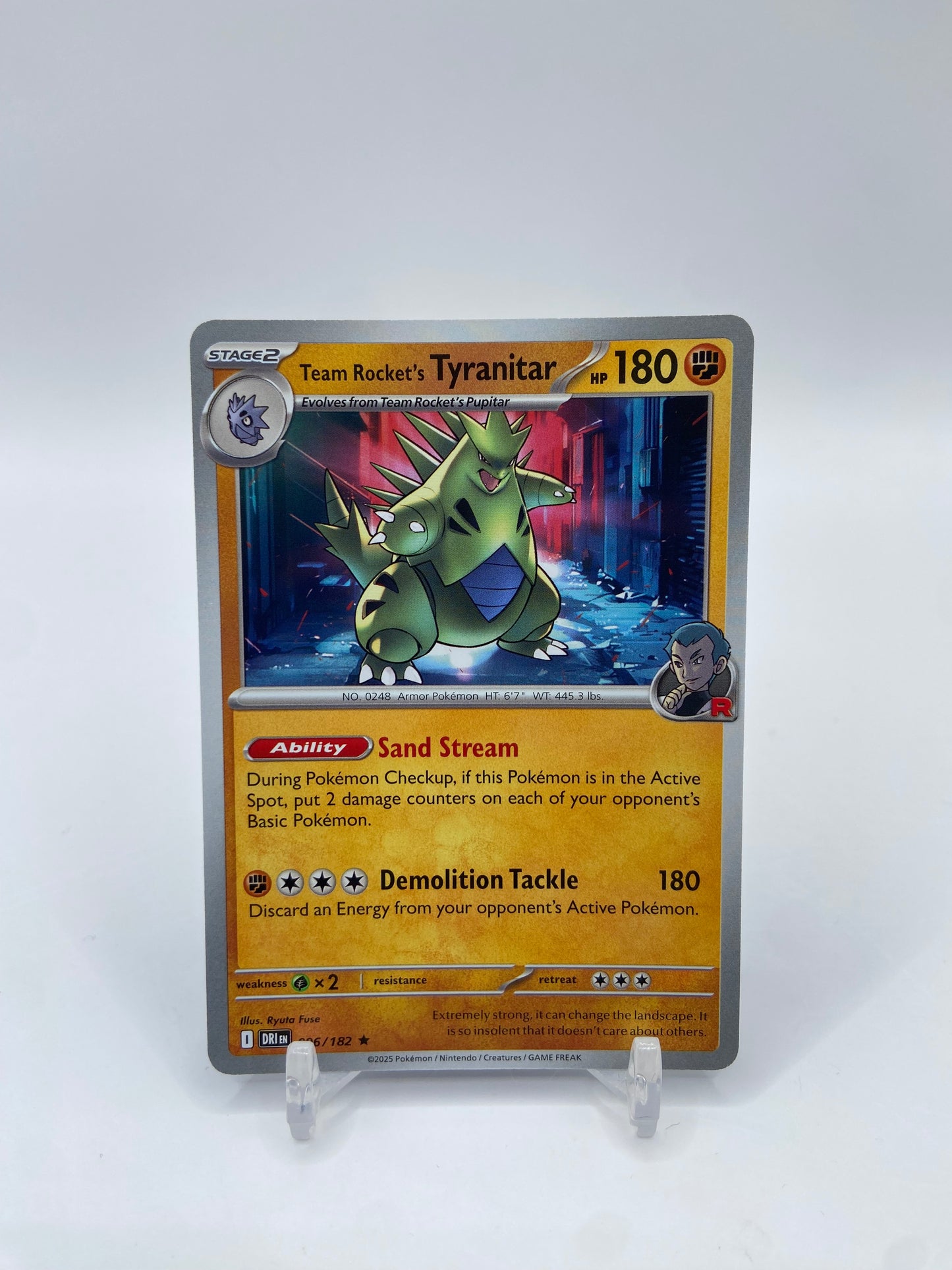 Team Rocket's Tyranitar Deck Exclusives Non Holo 096/182