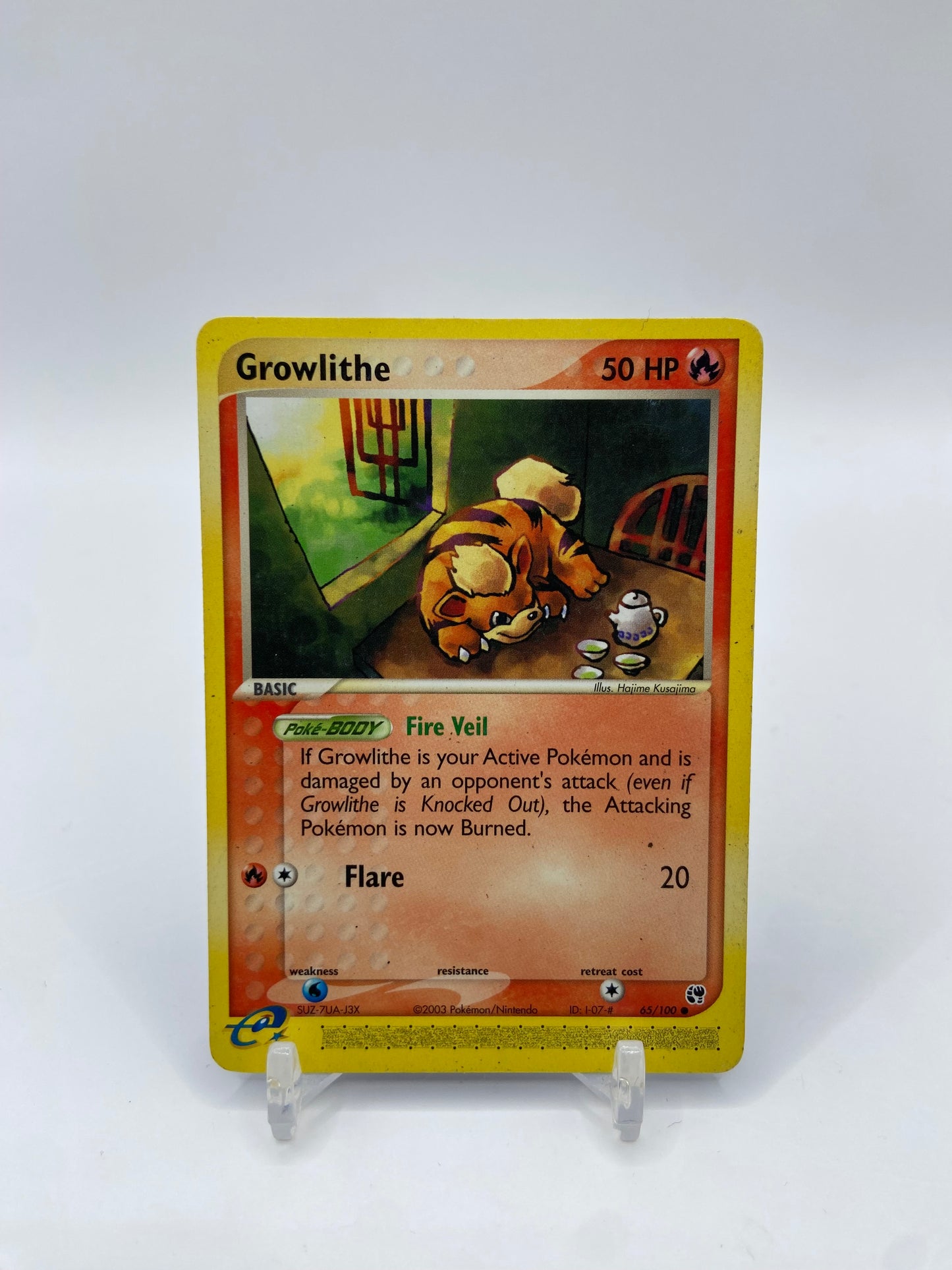 Growlithe E Reader Ex Sandstorm 65/100