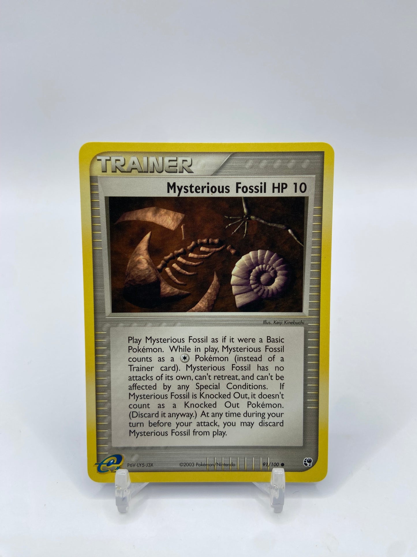 Mysterious Fossil HP 10 E Reader Ex Sandstrom 91/100
