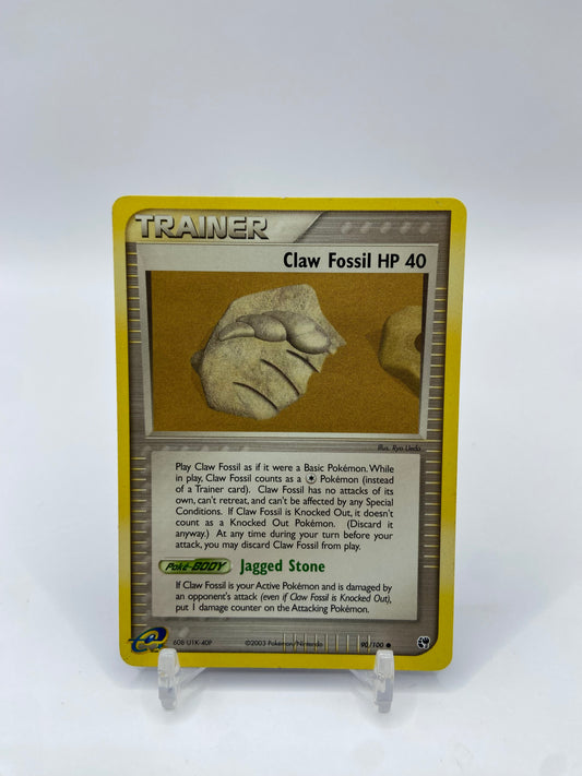 Claw Fossil HP 40 E Reader Ex Sandstrom 90/100