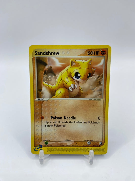 Sandshrew E Reader EX Sandstrom 75/100