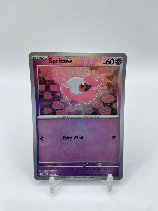 Spritzee ( Master Ball Pattern ) Prismatic Evolutions 038/131