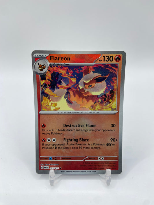 Flareon ( Poke Ball Pattern ) Prismatic Evolutions 013/131