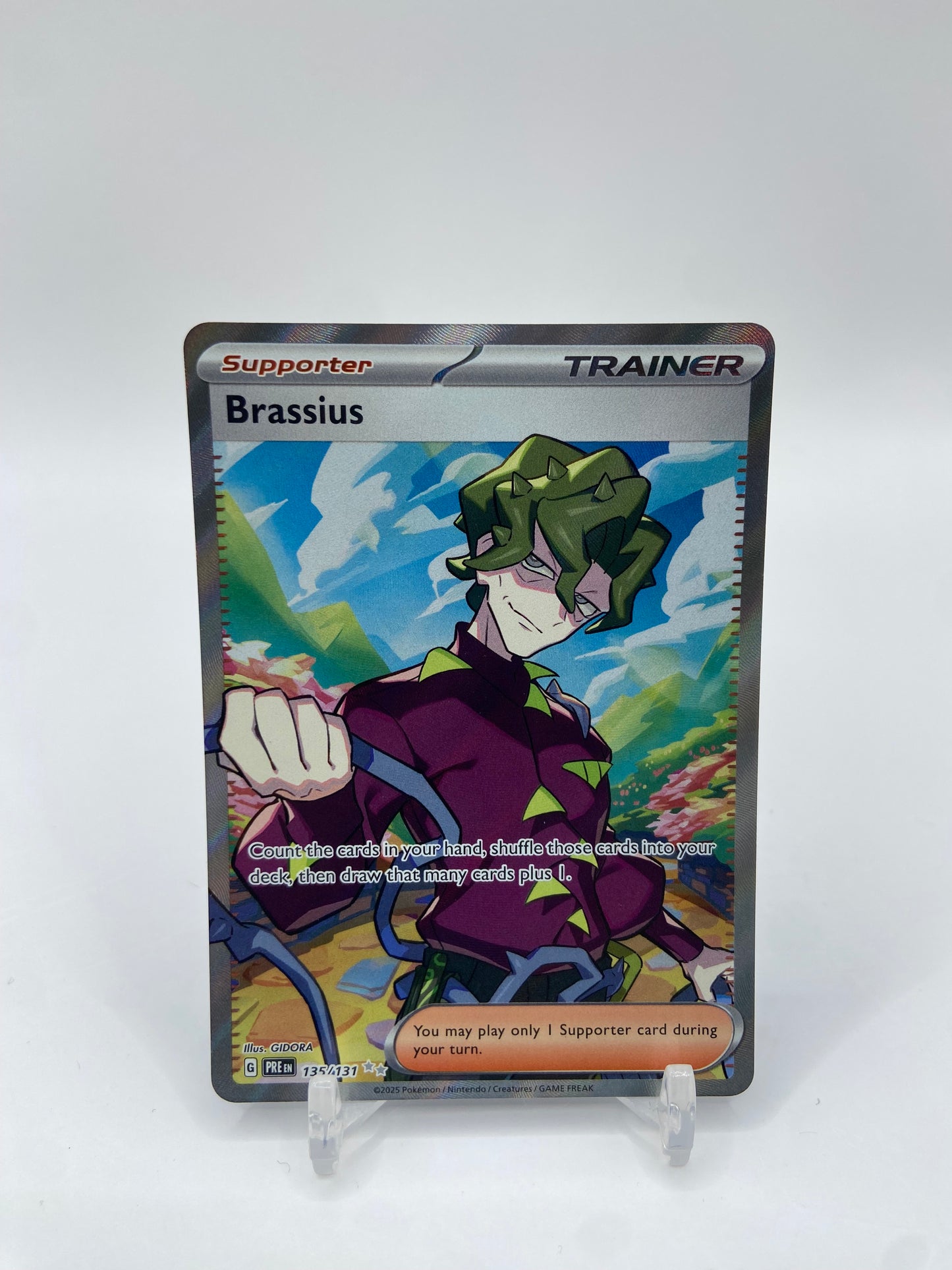Brassius Full Art Prismatic Evolutions 135/131