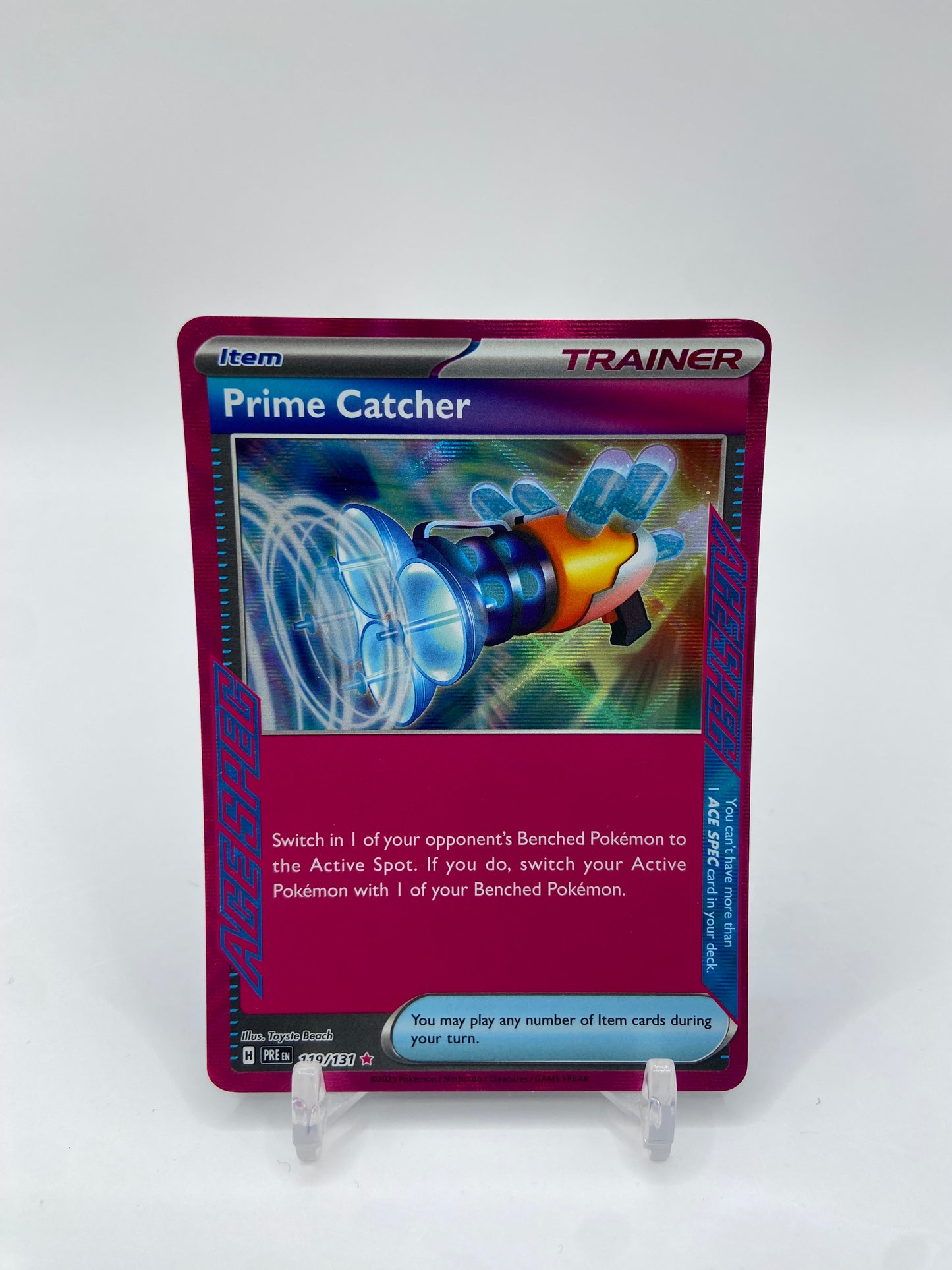 Prime Catcher Ace Spec Prismatic Evolutions 119/131