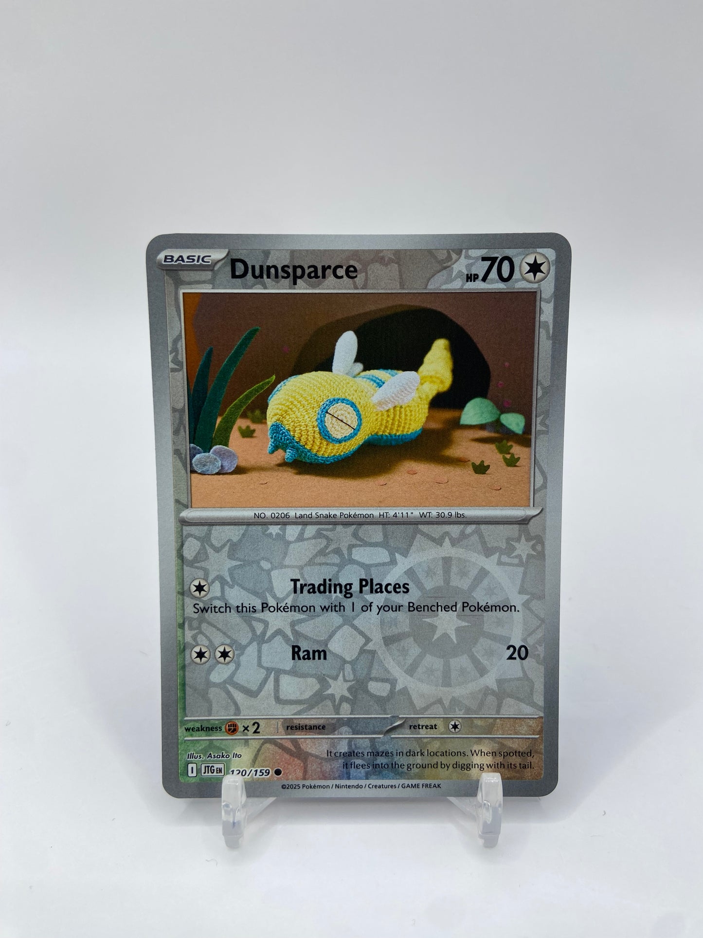 Dunsparce Reverse Holo Journey Together 120/159