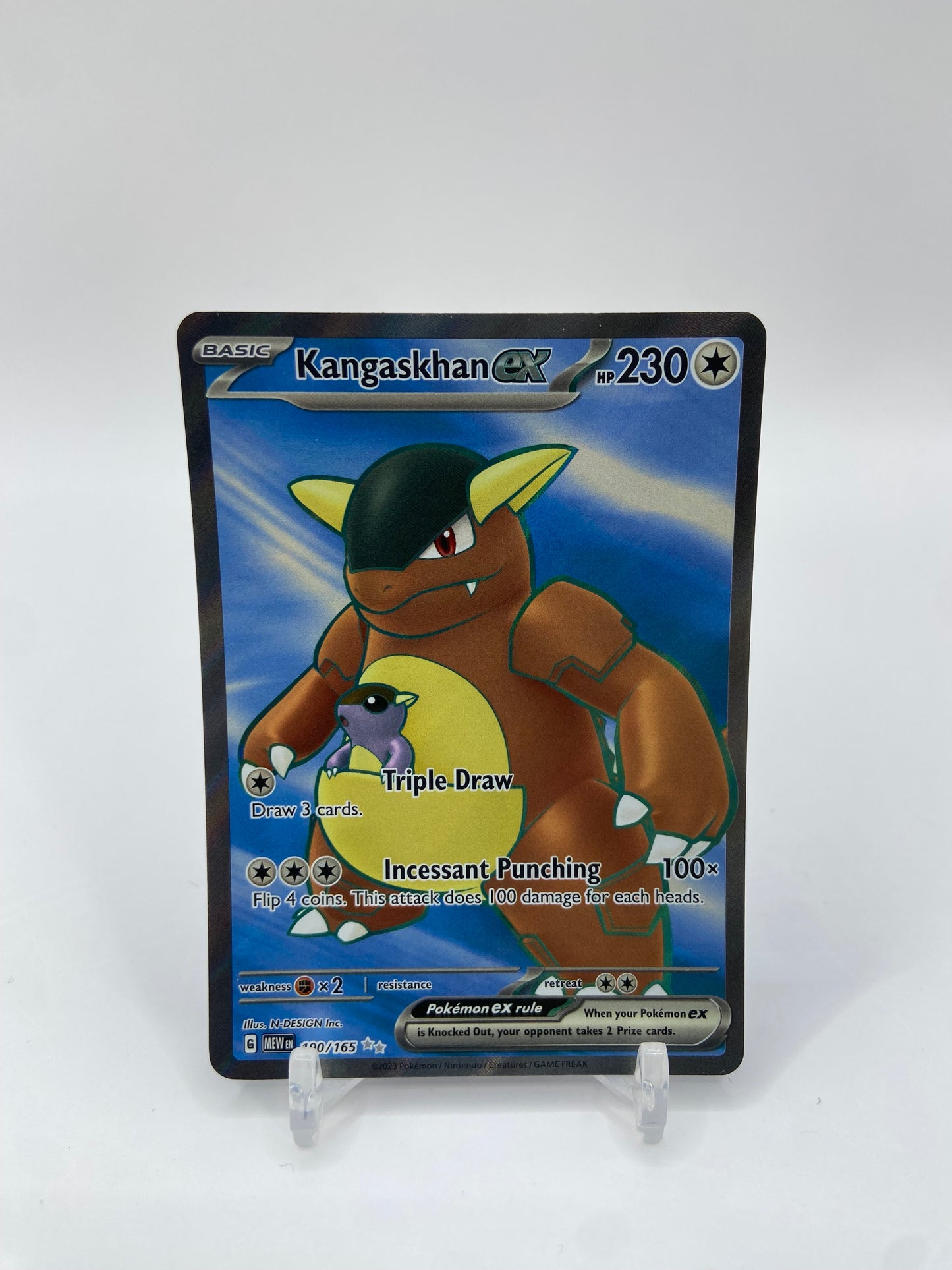 Kangaskhan Ex Full Art 151 190/165