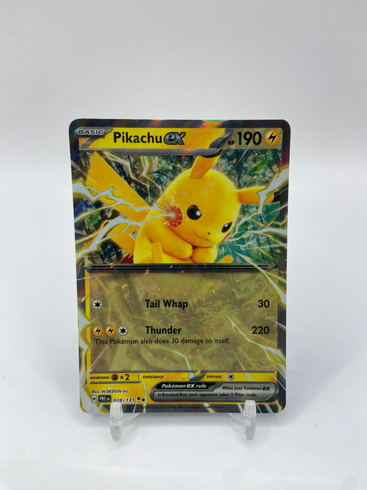Pikachu Ex Prismatic Evolutions 028/131