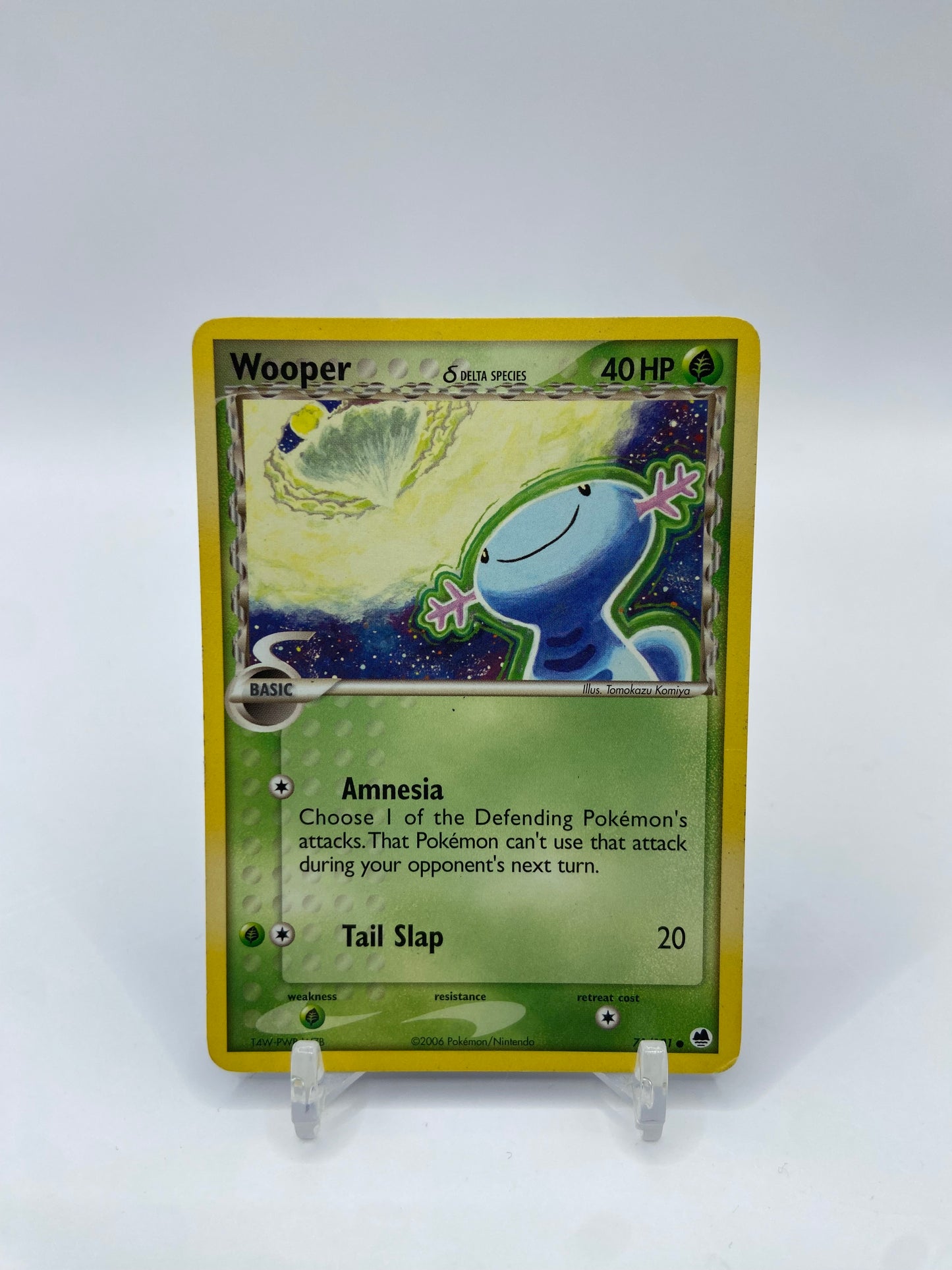 Wooper ( Delta Species ) EX Dragon Frontiers 71/101