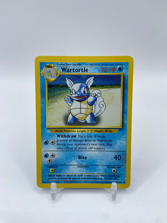Wartortle Base Set 42/102