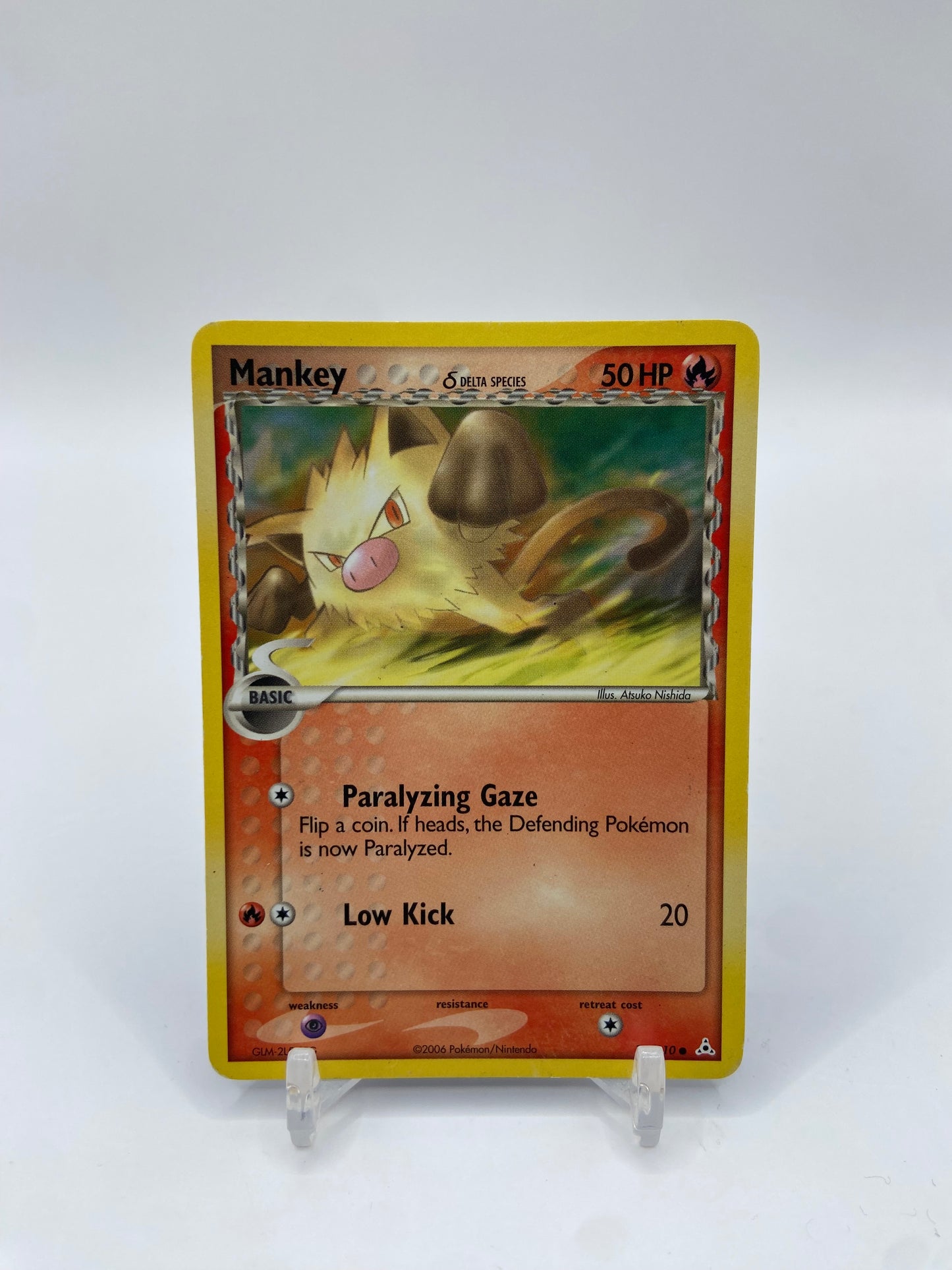 Mankey ( Delta Species ) Ex Holon Phantoms 70/110