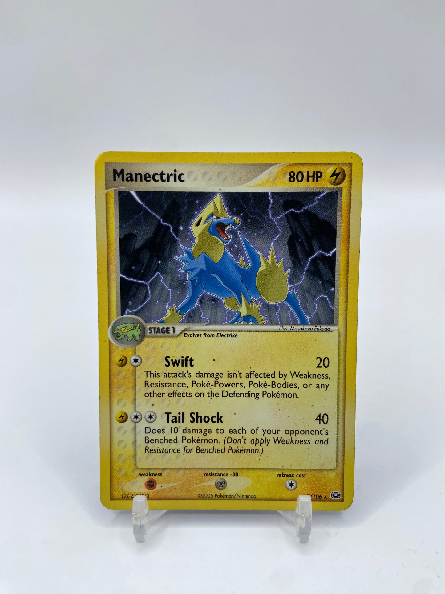 Manectric Non Holo Deck Exclusive 007/106