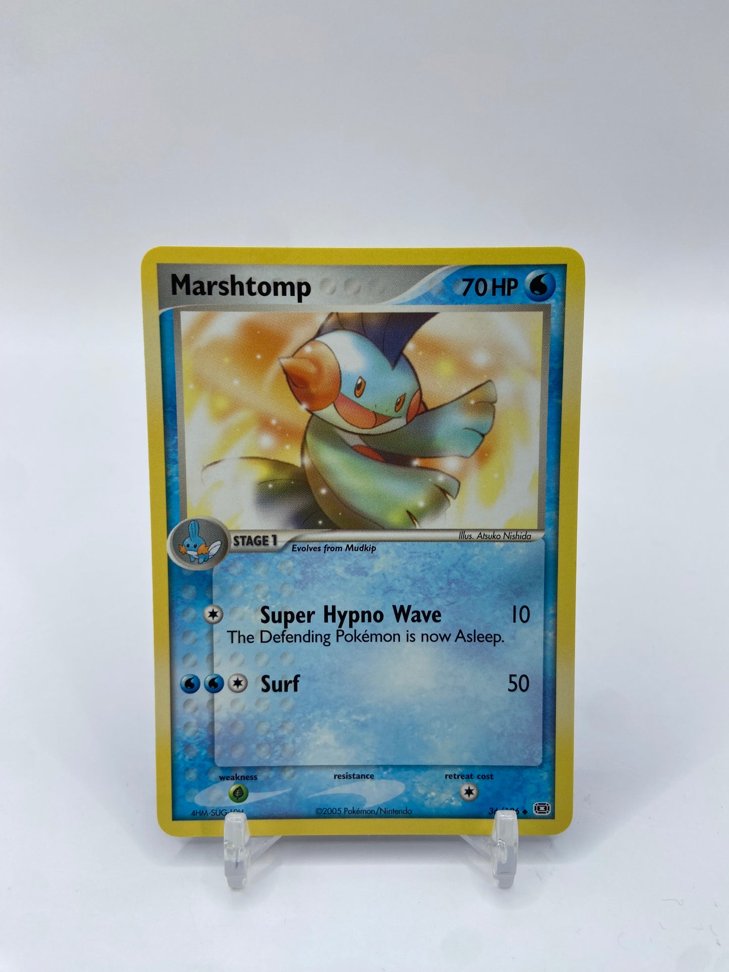 Marshtomp Ex Emerald 36/106