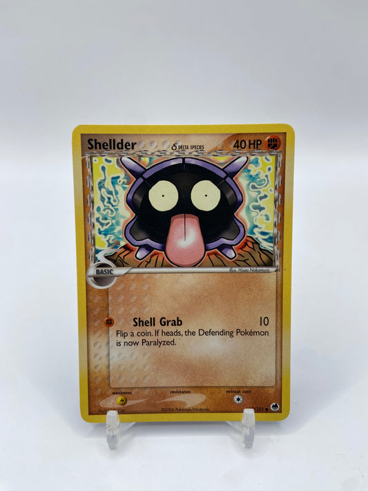 Shellder ( Delta Species ) Ex Dragon Frontiers 63/101