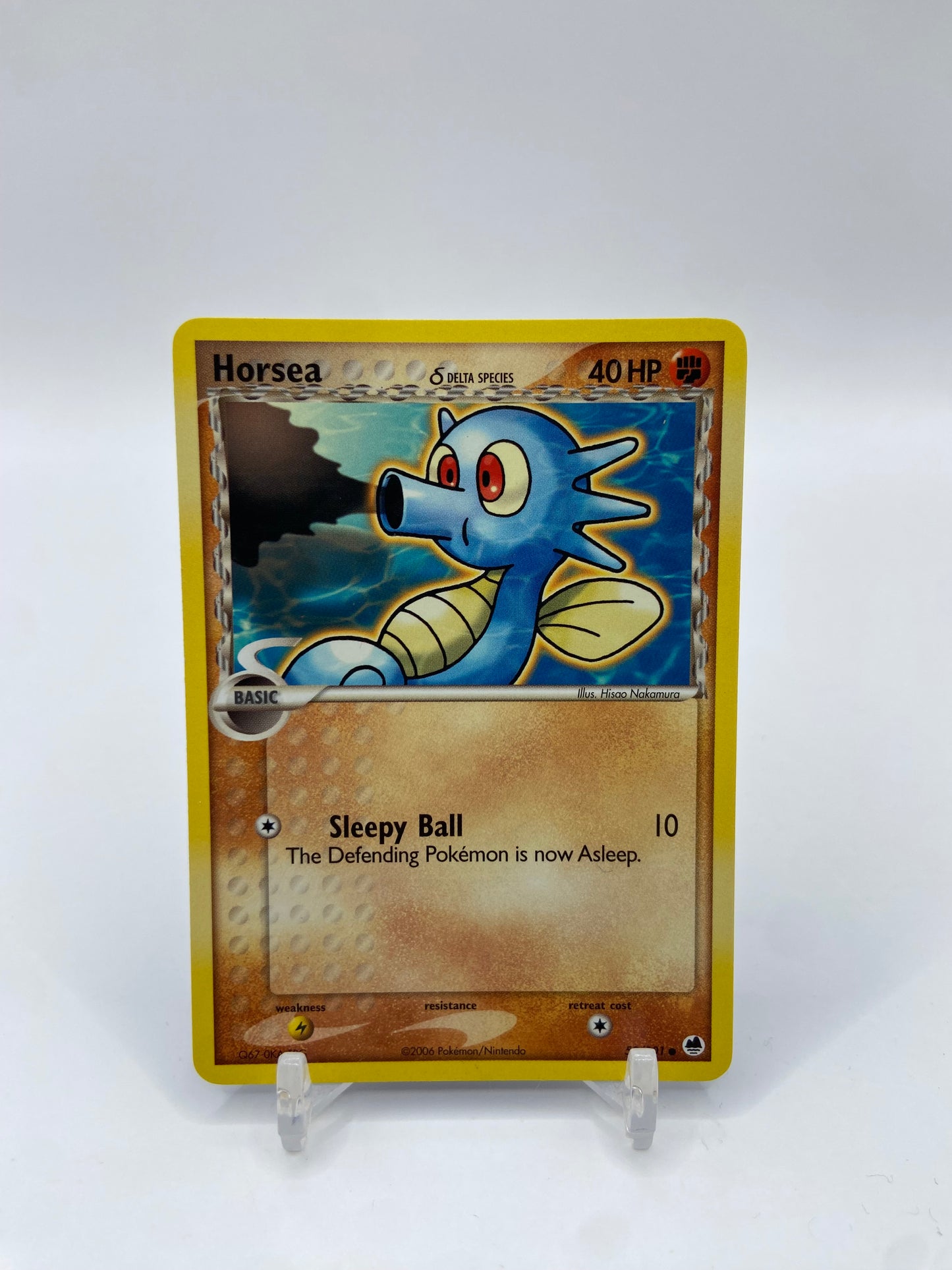 Horsea ( Delta Species ) Ex Dragon Frontiers 50/101